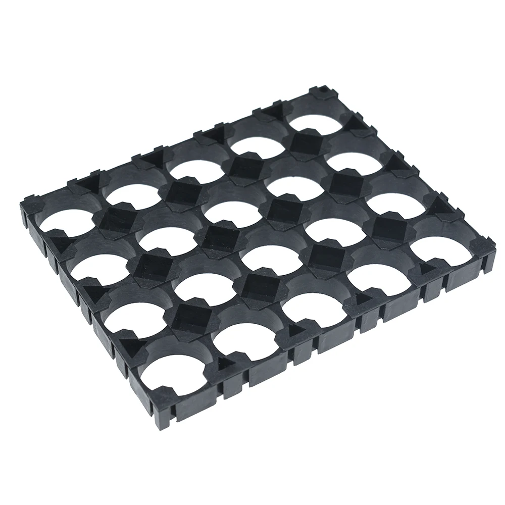 1-10pcs 4x5 Cell Holder 18650 Lithium Battery Case Holder Batteries Pack Plastic Holder Bracket for 18650 Battery Pack Storage