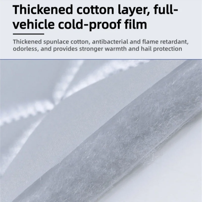 

Car Cover Universal Anti Hail/Snow Protective Proof Body Cotton Thickened Protection Sun Protection Waterproof Exterior Cover