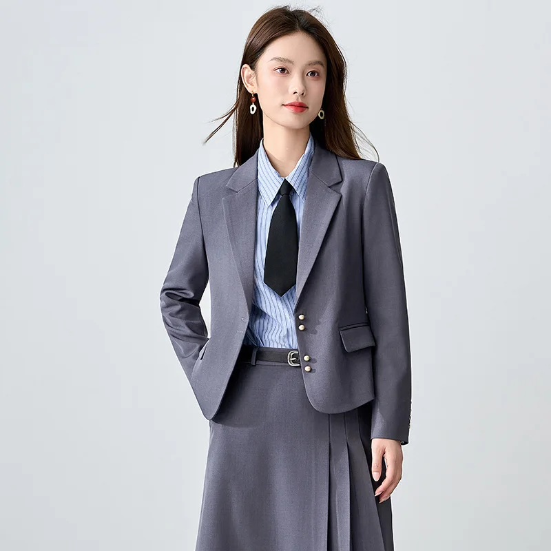 

Women's Interview Blazer, Professional Formal Wear, Commuting Workplace Attire, Graduation Interview Outfit, Petite Women's Suit