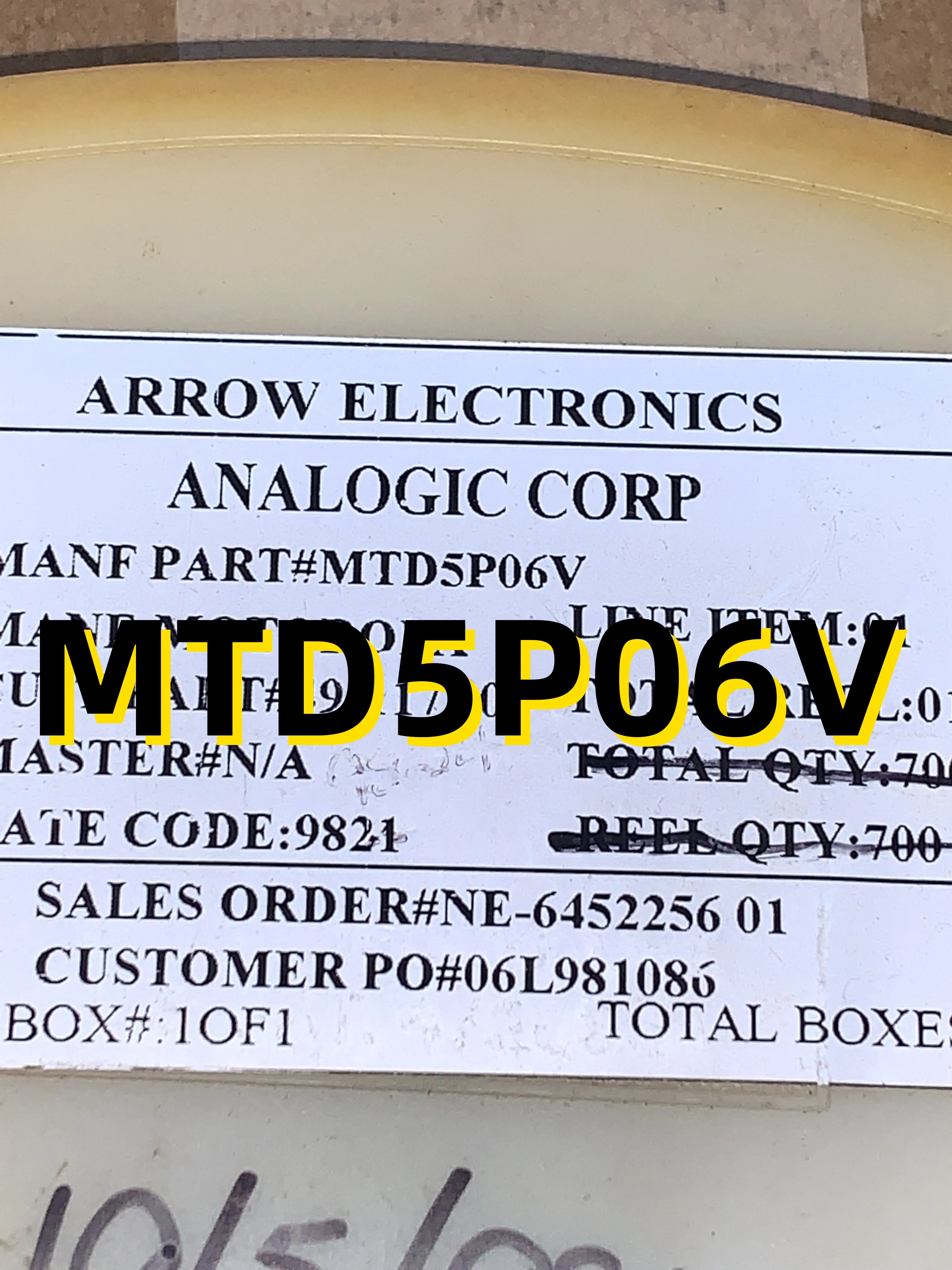 

10pcs MTD5P06V