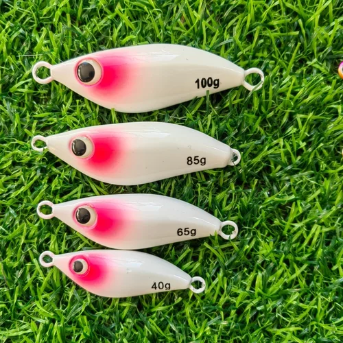 5 uds nuevo pequeño Butterball plantilla de pesca de Metal señuelos 45g 65g 85g100g Shore Casting Jigging cuchara señuelo brillo señuelo de pesca de agua salada