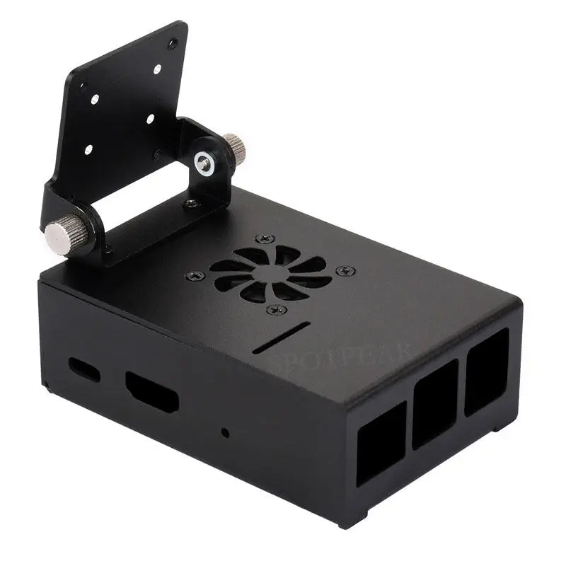 Lite Shell Heat Dissipation Aluminum Alloy Fan with Camera Bracket