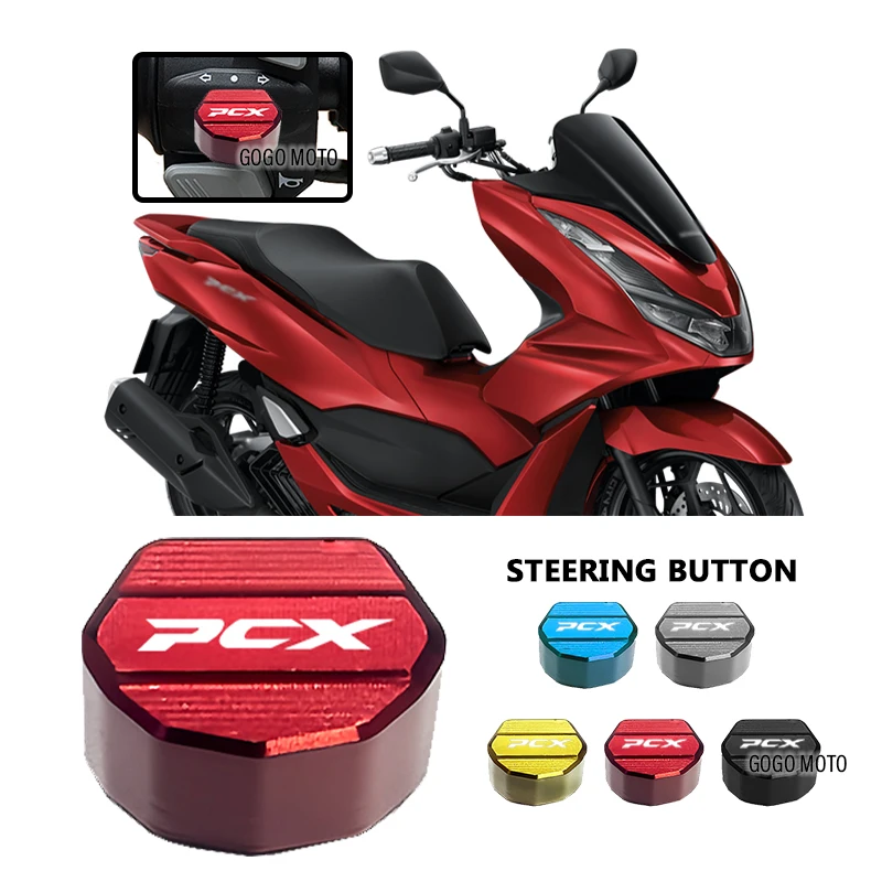 

New PCX Accessories For HONDA PCX125 PCX150 PCX160 pcx 125 150 160 Motorcycle Switch Button Turn Signal Switch Key Cap