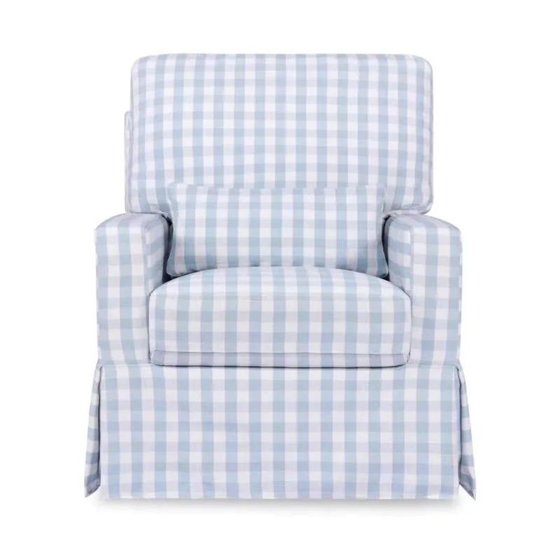 

French retro pastoral fabric sofa modern simple small apartment living room bedroom leisure chair single sofa chair