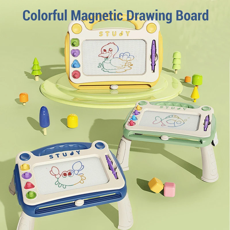 Planche à dessin magnétique pour enfants, jouet WordPad, planche de Graffiti de couleur, jouets de dessin éducatifs artistiques, jouets d'éducation précoce pour enfants