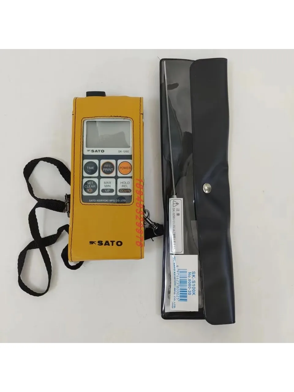 Spot original Sato SATO waterproof thermometer 8080-05 SK-1260 host + SK-S100K probe