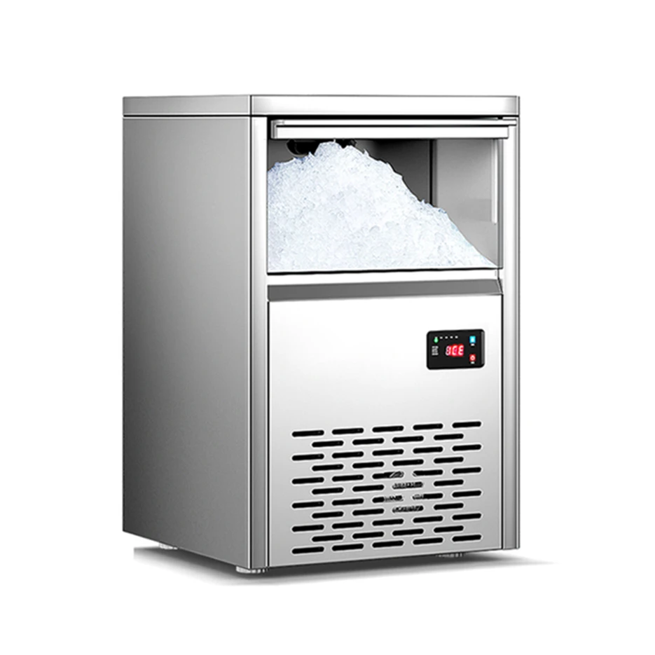 Oem Odm Commercial Mini Portable High Productivity 200Kg/24H Cube Ice Maker Machine