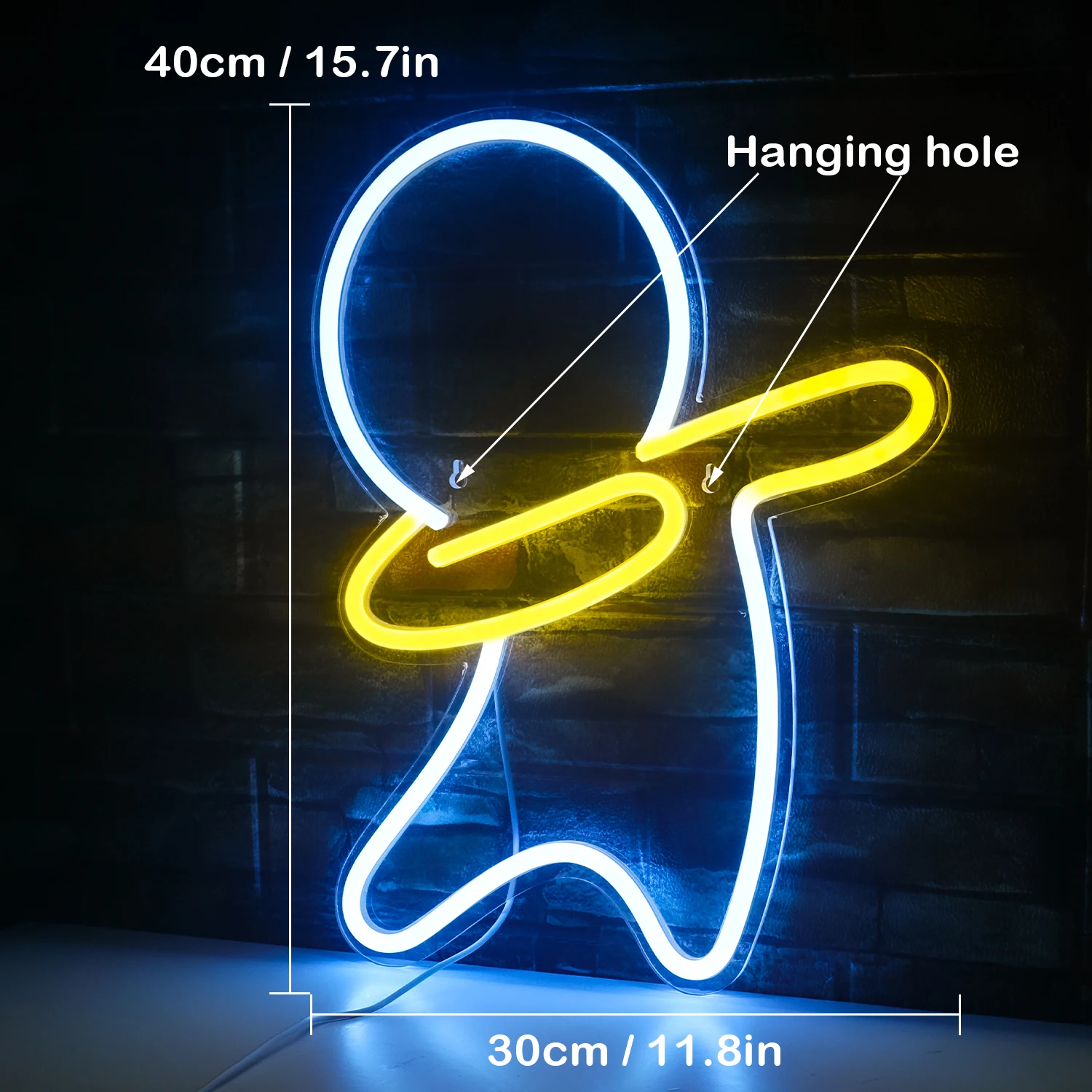 ineonlife  Neon Sign Funny Villain LED Wall Personality Bar Club Restaurant Shop Party Aesthetics Children's Room Home Decor