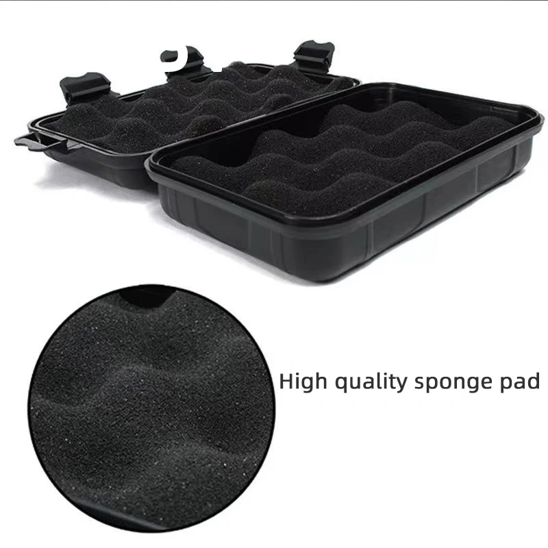 Outdoor Tactical Waterproof Dust-proof And Shock-proof Multi-function Safety Box Plastic Protection Sealed EDC Storage Box