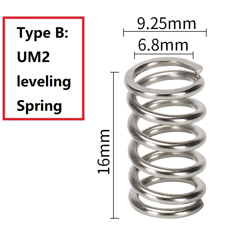 20pcs Springs for 3D Printer CR10 Reprap Ender 3 Anet A8 for Heatbed Leveling Extrusion 3D Printer Parts