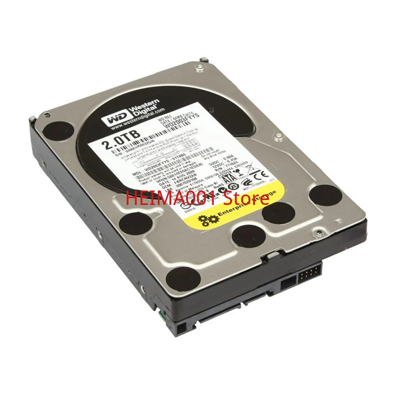 3.5-inch WD Western Digital 7200 RPM Enterprise 2T Desktop Gaming Hard Drive WD2003FYYS WD2003FYYS RE4 SATA 64M