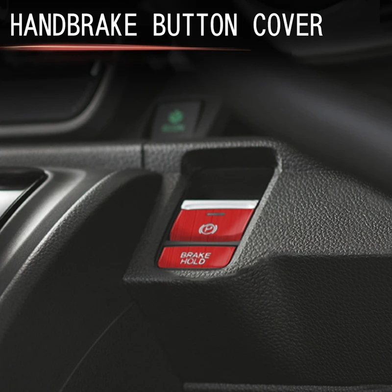 Car Parking Brake Handbrake Automatic Parking Decoration Cover P Button Sticker For Honda N-One 2021