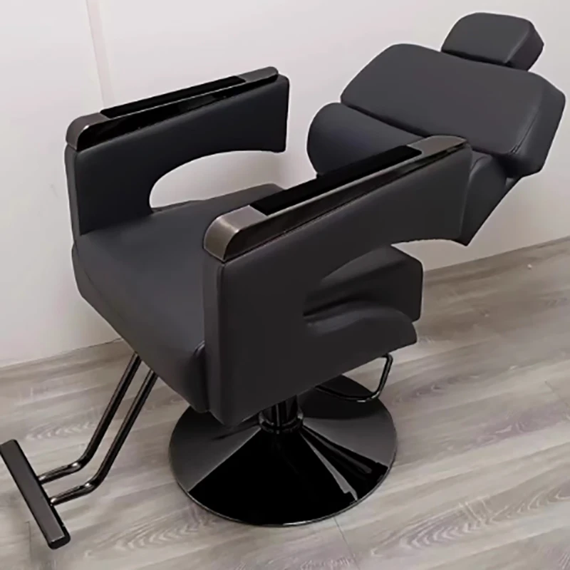 

*All black barber chair&All black barber chair