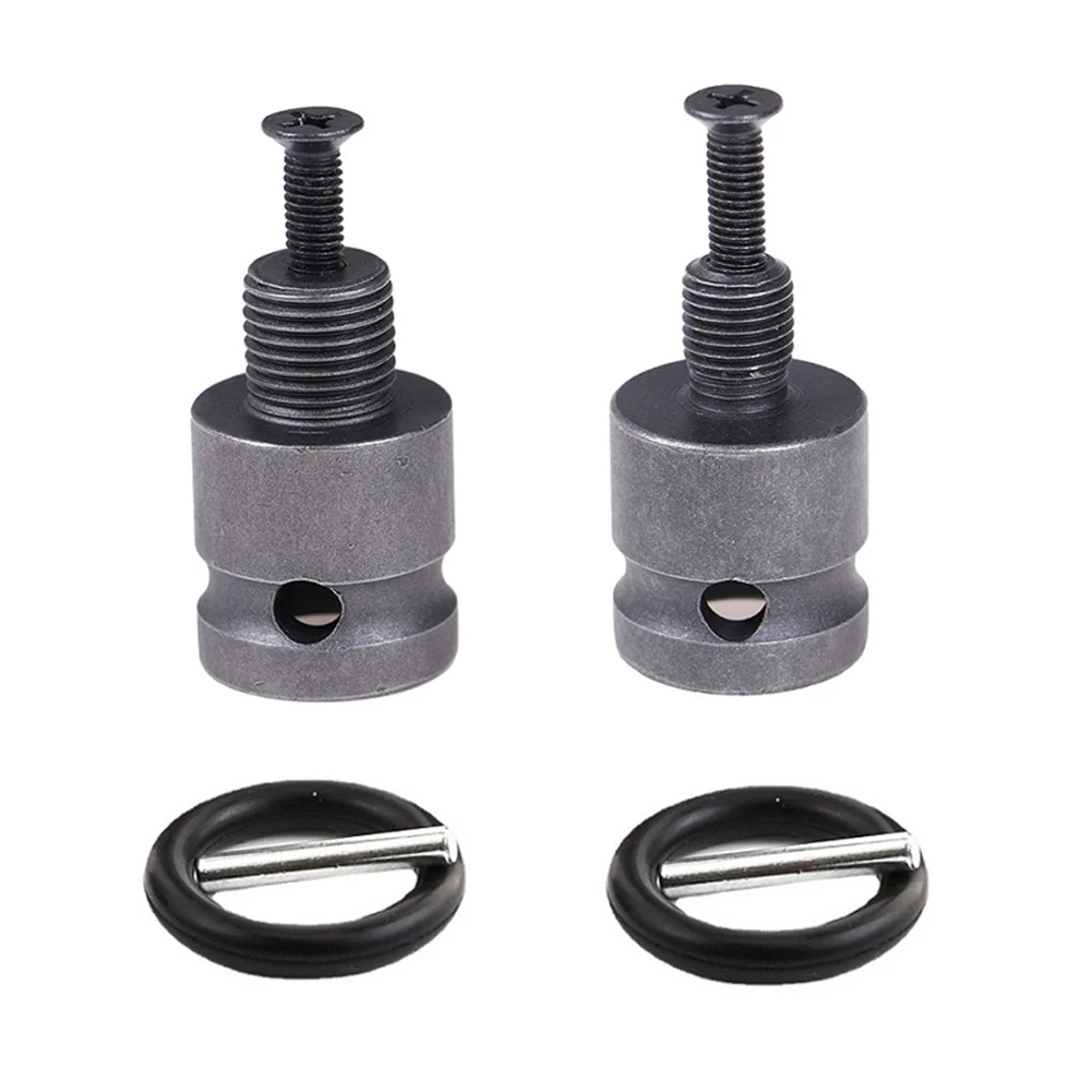 2 uds aleación de acero 1 2 adaptador de portabrocas para adaptador de conversión de llave 1 2-20UNF 3 8-24UNF herramientas de broca piezas de herramientas eléctricas