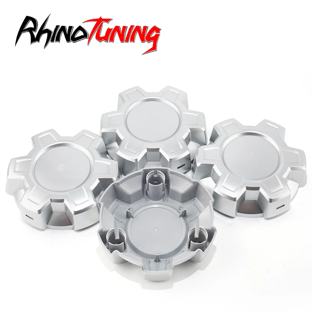 RhinoTuning 1pc/4pcs OD 187.5mm/7.38in ID 124mm/4.88in Center Cap Wheel Hub For 2019-2024 Silverado 1500 84173372 23378301