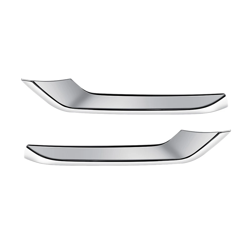 

AD05-Car Chrome Front Bumper Lower Grille Trim Strips Fog Light Cover Trim for Honda HRV HR-V Vezel 2021 2022