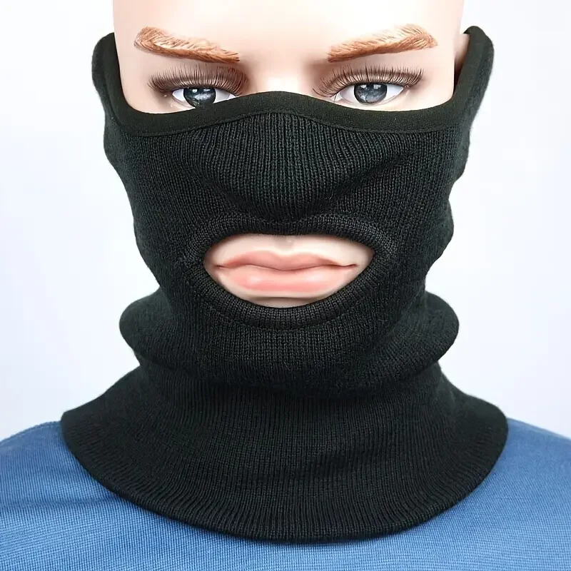 

Neck Gaiter With Mouth Hole, Windproof Breathable Neck Warmer Face Mask For Snowboard Skiing Cycling Motorcycle Hunting Running