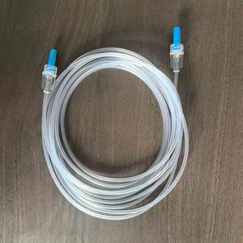 2-5pcs Co2 Sampling Tube Disposable Medical PVC Gas Sampling Tube with Luer Male Connector EtCO2 Sampling Line Gas Lines Sides