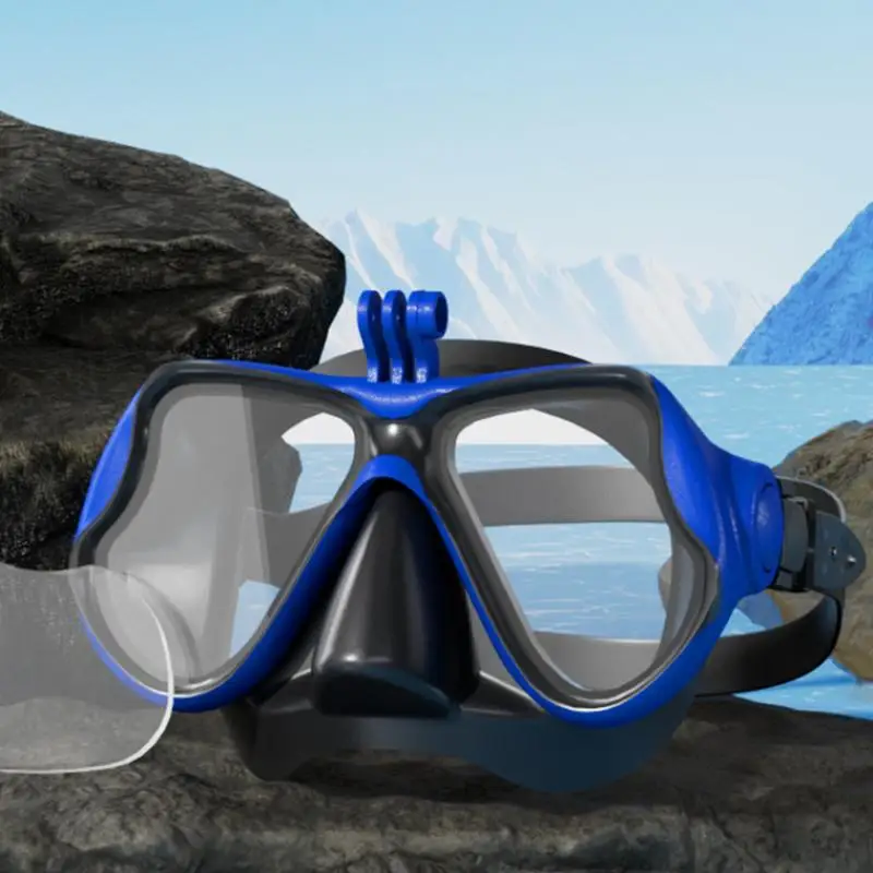

Professional Underwater Mask Scuba Diving Mask Anti-Fog Swimming Goggles Glasses Diving For GoPro Camera Holder Pool Equipment