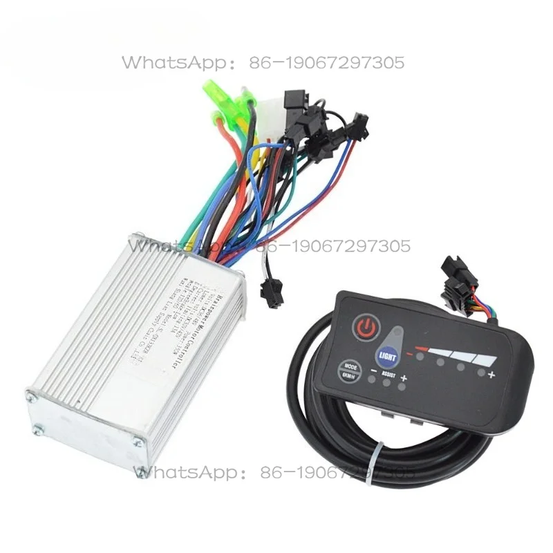 Folding Electric Vehicle Moped Modified Instrument Controller Kit 24V36V48V250W-350W
