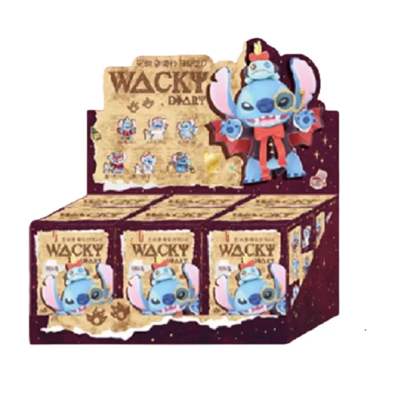 Figurines d'action Disney Stitch en PVC, ornements de gâteau amusants pour journal intime, Collection de décoration, jouets pour enfants, cadeaux de noël