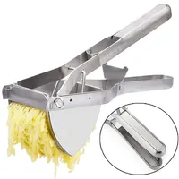 Potato Puree Press Stainless Steel Manual Potato Press Pumpkin Masher Fruit Juicer