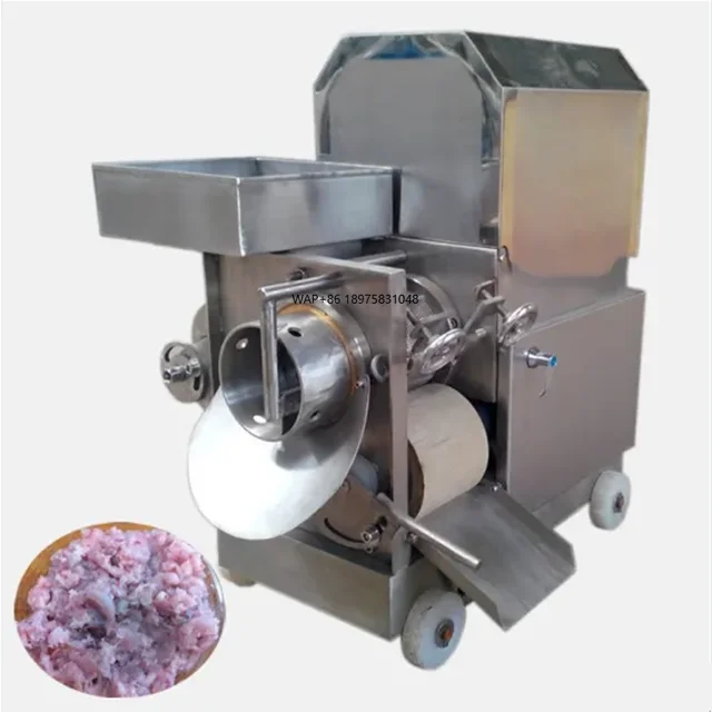stainless steel fish processing machine/fish canning production line/fish bone machine