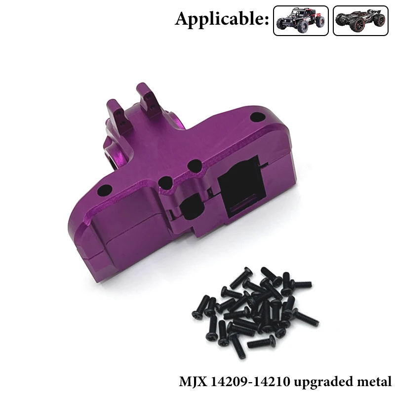 MJX 14210/14209 Parti aggiornate in metallo per auto RC 1/14 - Coppa dello sterzo, sedile ruota posteriore e accessori per tiranti sospensione anteriore/posteriore