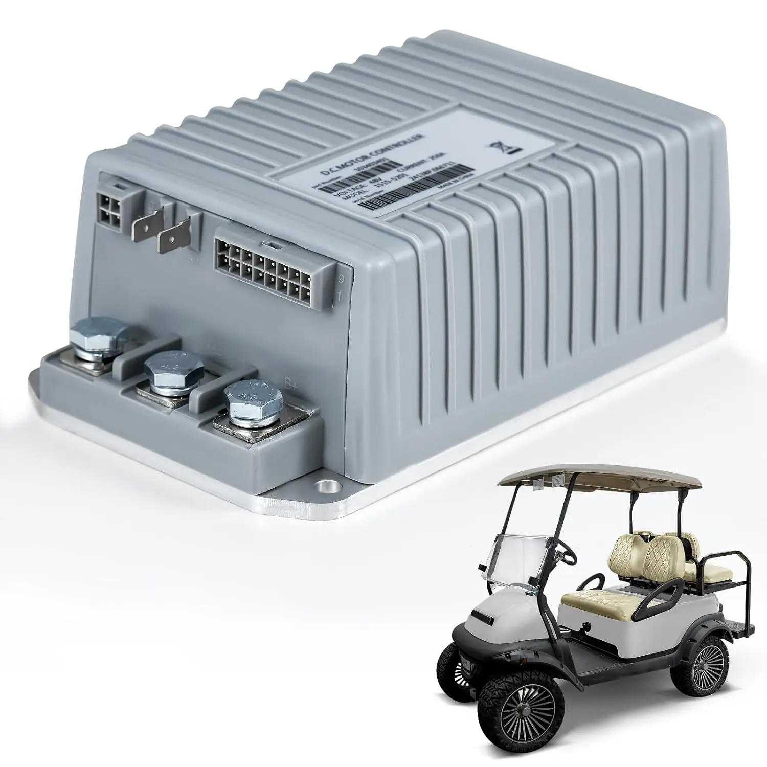 

48V 250A Golf Cart Motor Controller Replaces# 1515-5201 Fits 2009-2014 Club Car Precedent Electric OEM# 103403401, 103403402