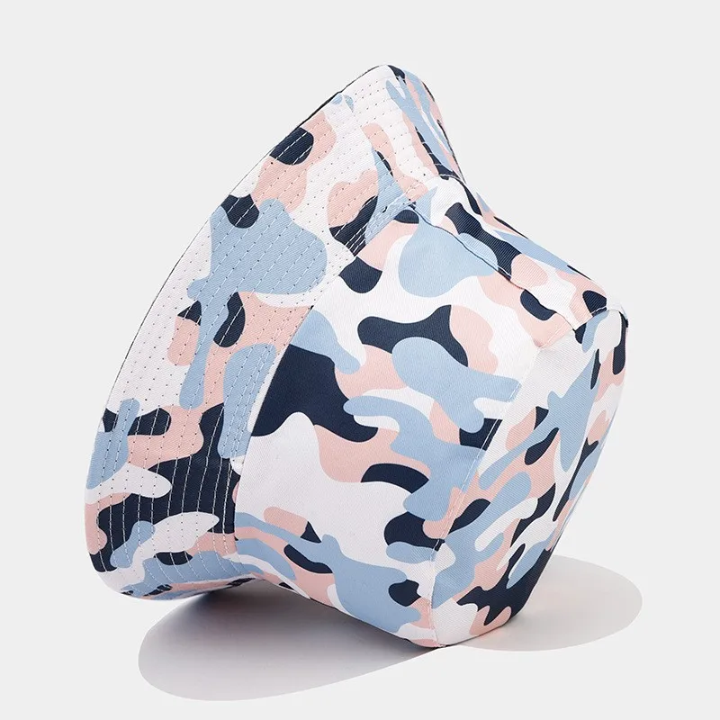 Bucket Hat Men Women Unisex Fisherman Hat Fishing Cap Outdoor Camouflage Sports Group Team Sunshade Sunscreen Sun Hat Summer