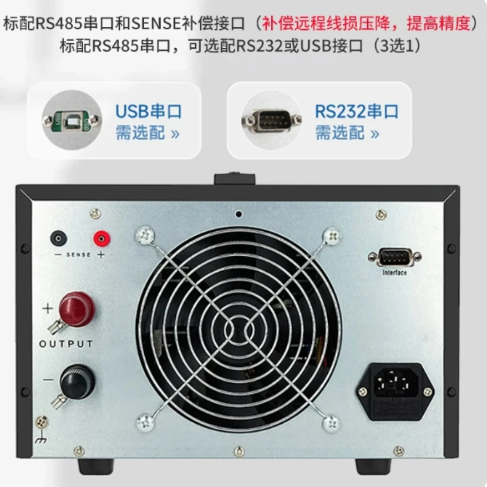 6000W 4000W 300V20A 400V10A 800V6A 60V100A 30V200A 100V60A 600V10A Adjustable desktop laboratory switch DC power supply