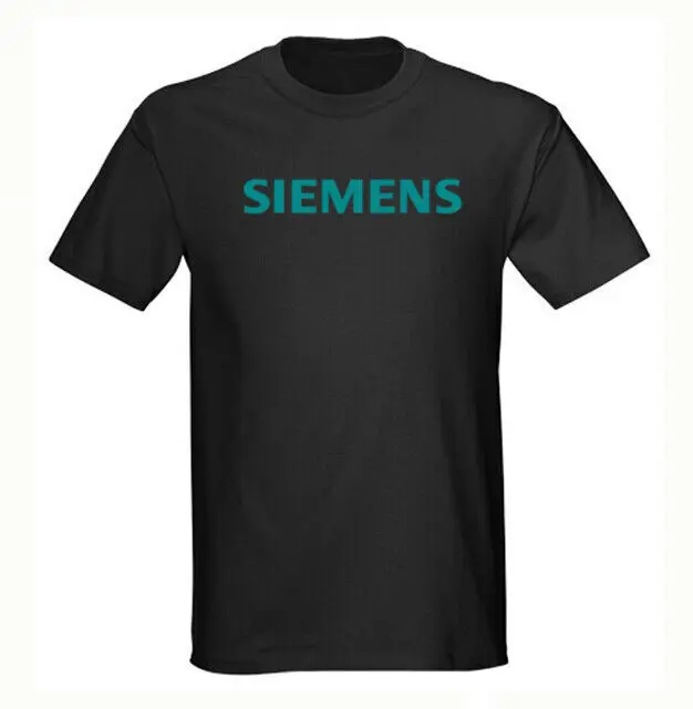 SIEMENS-Engineering Company Logo T-Shirt, tamanho S-3XL
