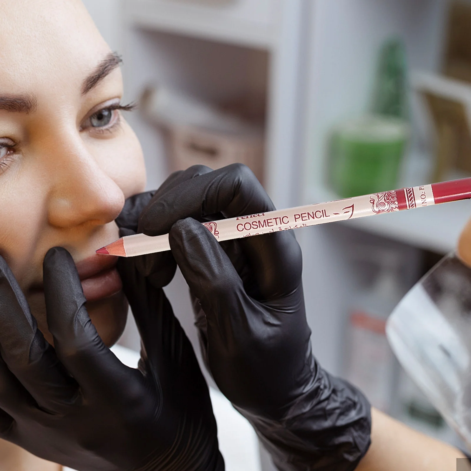 Zestaw 12 szt. wodoodpornych eyelinerów w płynie, kolorowe, długotrwałe eyelinery do oczu, ust i brwi.