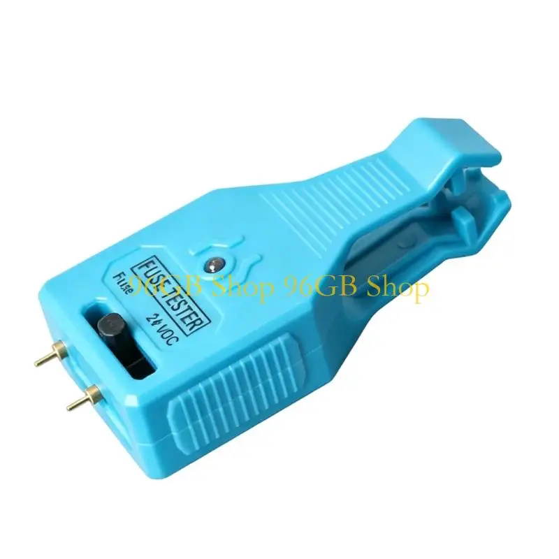 96GB Fuses Tester, Handheld Vehicle Fuses Maintenance Tool & Puller with Twin Probe Tips for Car Owners & Repair Benches Use