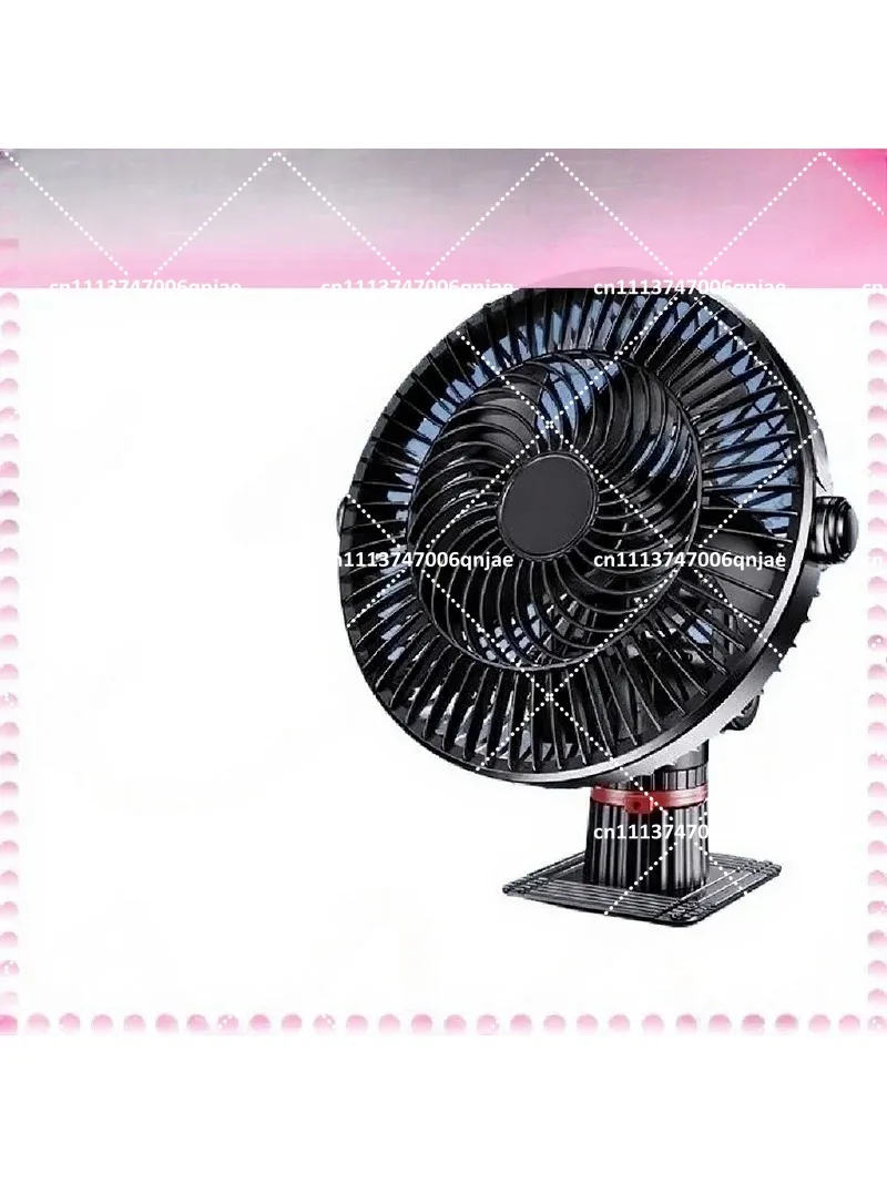 Portable Car Fan and Quiet Wall Mounted Folding Fan for Strong Cooling