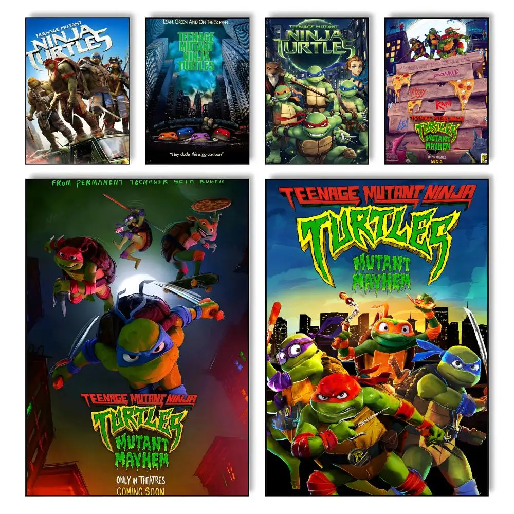 popular Teenage Mutant Ninja Turtles Poster High-definition posters, wall art for living room and home decor. Modern home