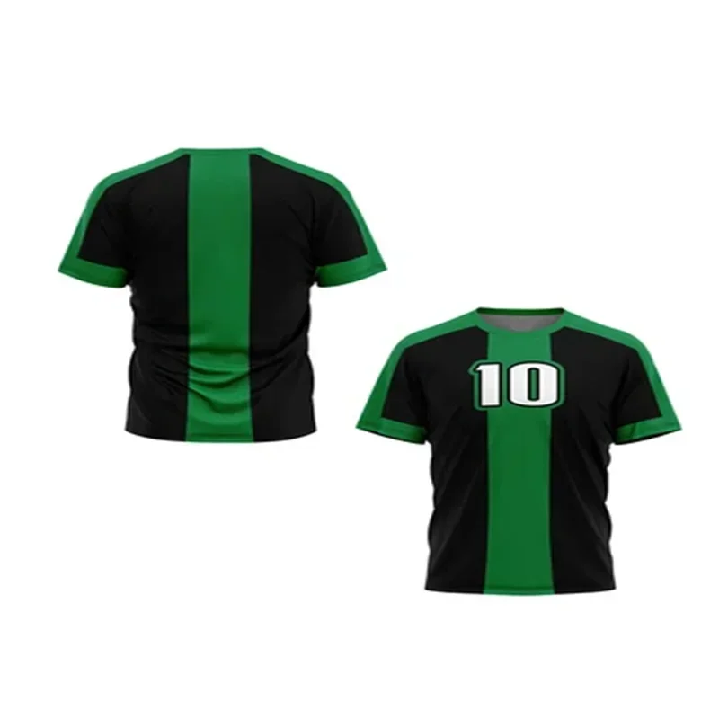 Animiertes Omnitrix Ben10 3D-Druck Herren-T-Shirt, Sommer-Outdoor-Training, schnelltrocknend, atmungsaktiv, Sport-Fußballtrikot, kurzärmeliges Oberteil – Detail 3