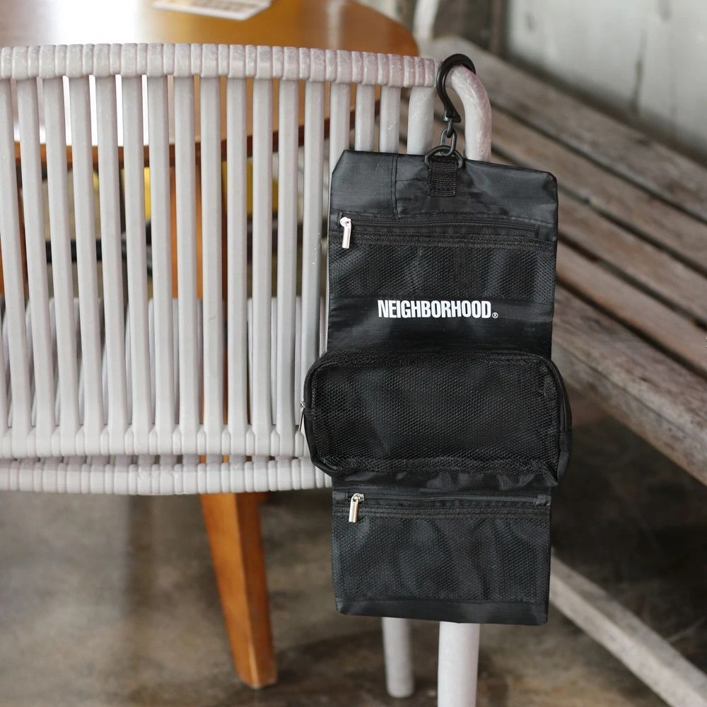 NEIGHBORHOOD Ultra-Light Travel Storage Bag, Portable Wet-Dry Separate Waterproof Organizer, Convenient Toiletry Pouch