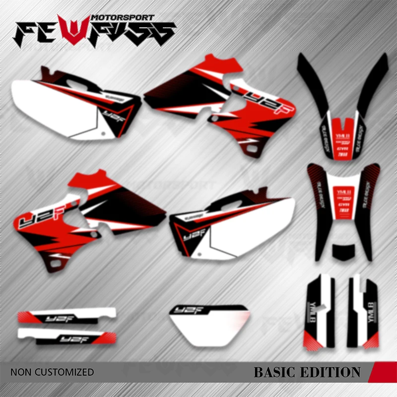 Fewfuss Graphics Motorcycle Decals Vinyl Wrap for Yamaha WRF 250 400 426 1998 1999 2000 2001 2002