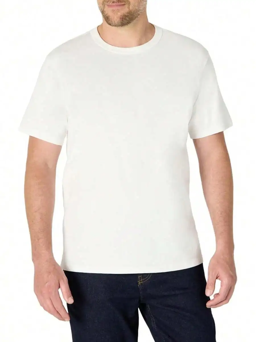 

Mens Loose Fit Heavy Cotton Round Neck T-Shirt