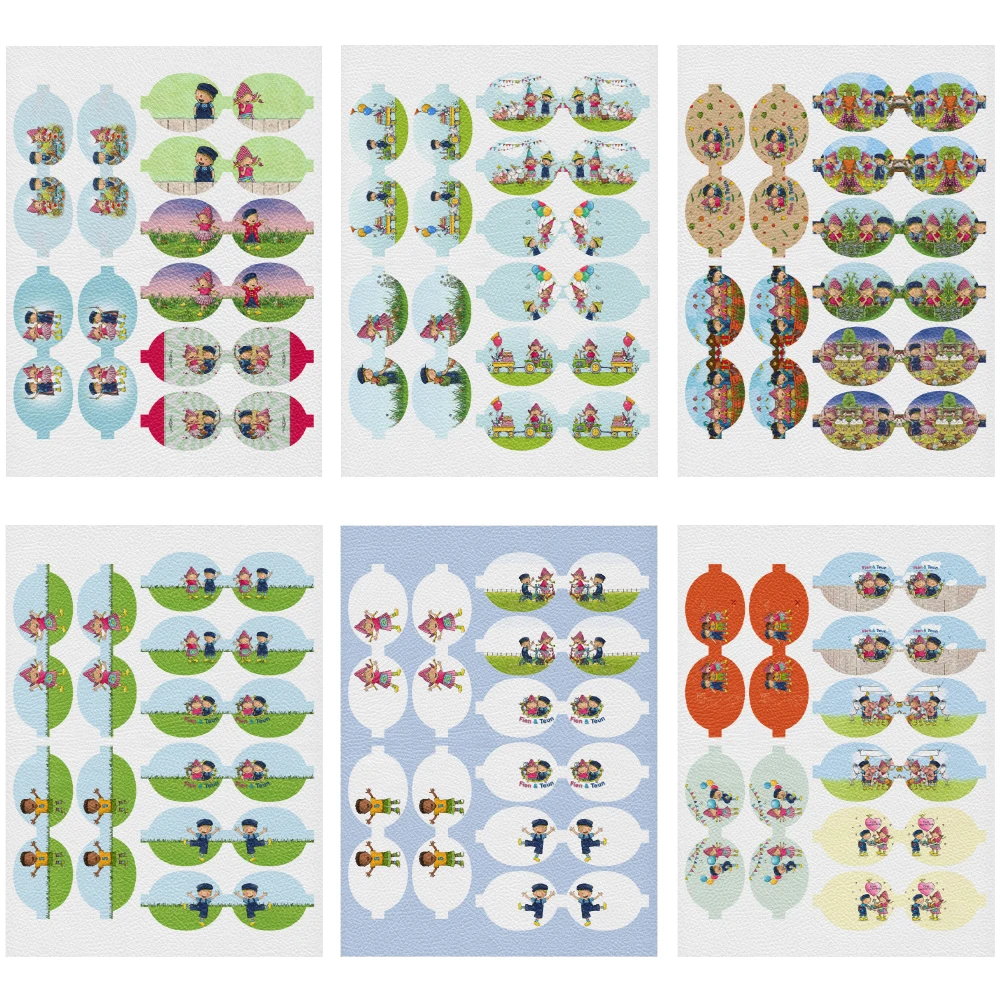 F A T W لطيف فتاة صبي الشعر القوس شكل الليتشي طباعة الجلود الاصطناعية Bowparts DIY بها بنفسك الشعر القوس الحرف فو الجلود