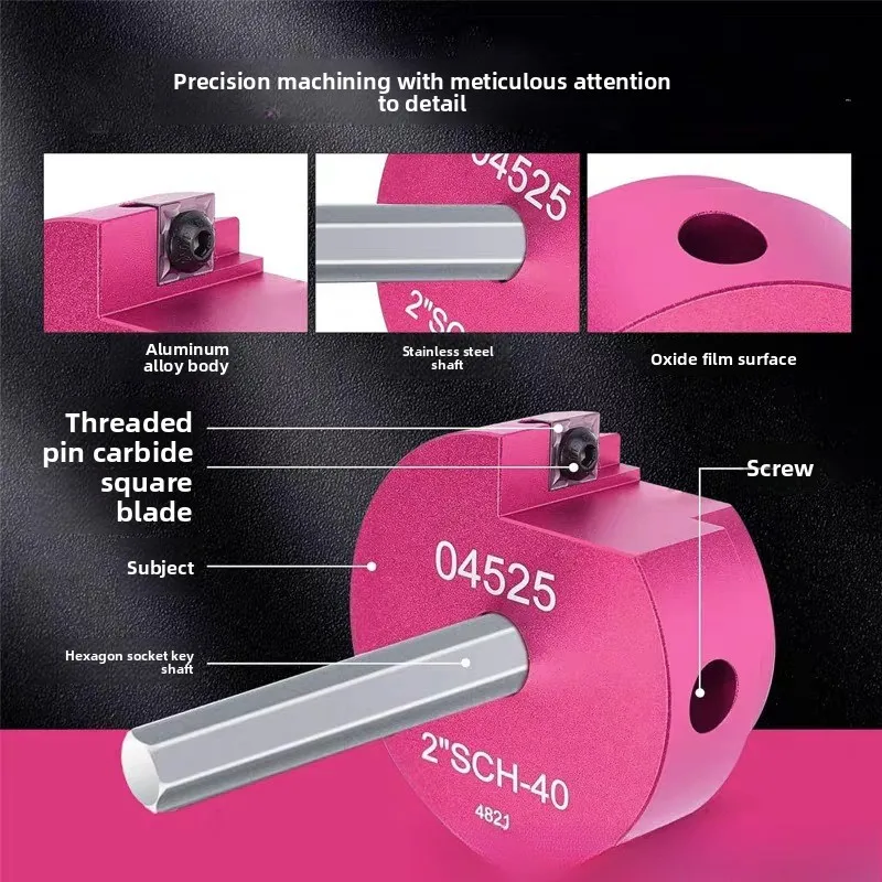 

6-piece set PVC Pipe Reamer Water pipe joint Knife PVC Pipe Reamer