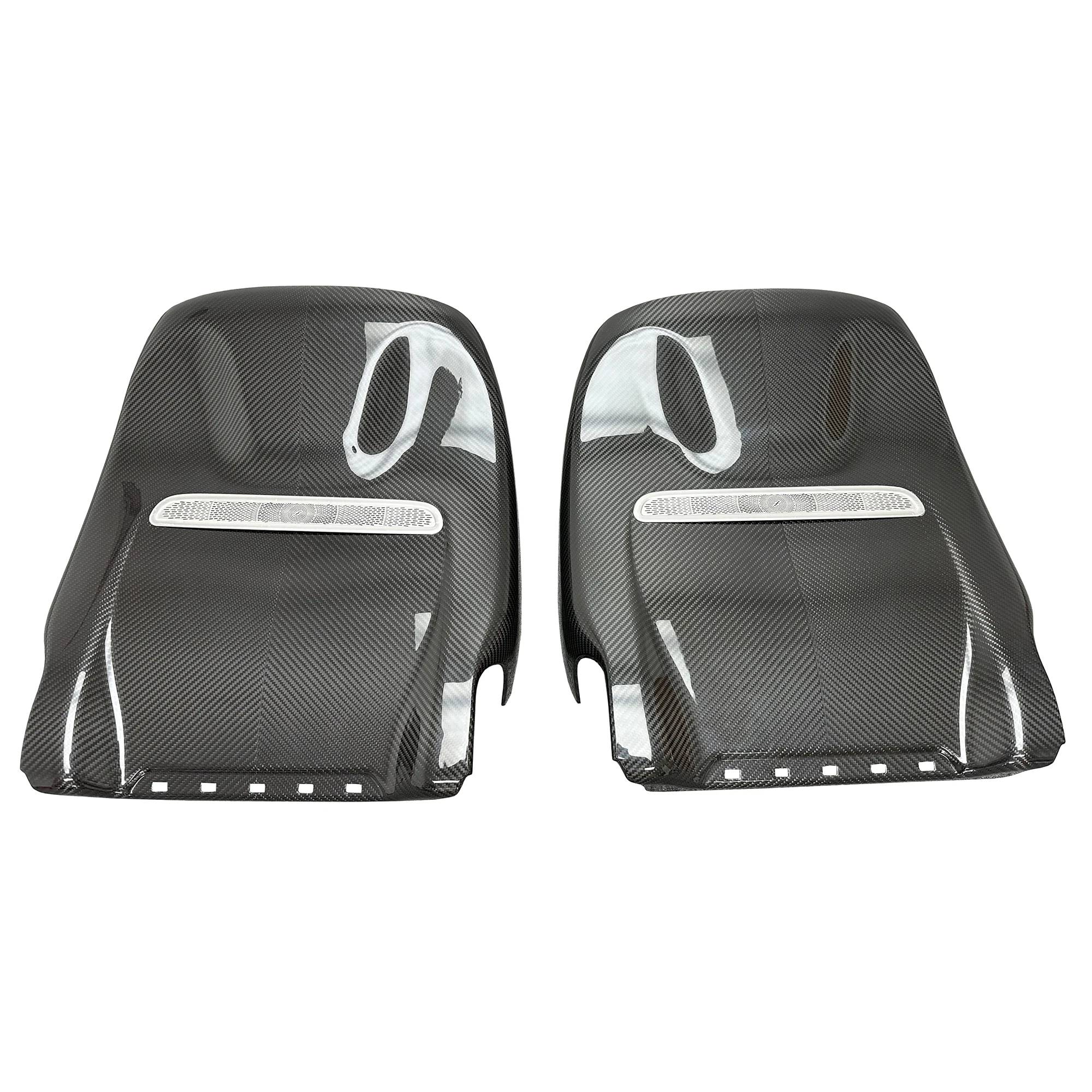 Dry Carbon Fiber Car Parts Seat Back Cover for Mercedes Benz G-Class W464 G63 G500 2019-2024 Carbon Seat Cover