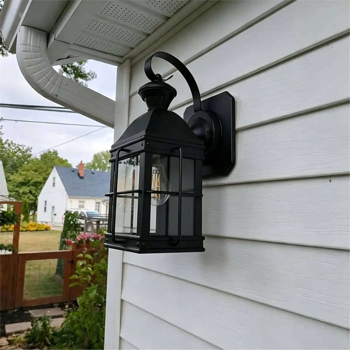 2set 8141F Siding Mounting Block Built-in Electrical Box,Non-Metallic Outdoor Fixture Mount, for All Siding Types