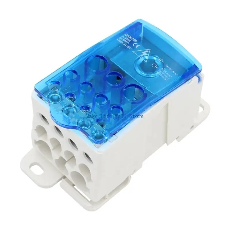 Small Levers Wire Connectors 1 In 11 Out Levers Wire Nut Terminals Simple to Operate for Quick Electrical connection