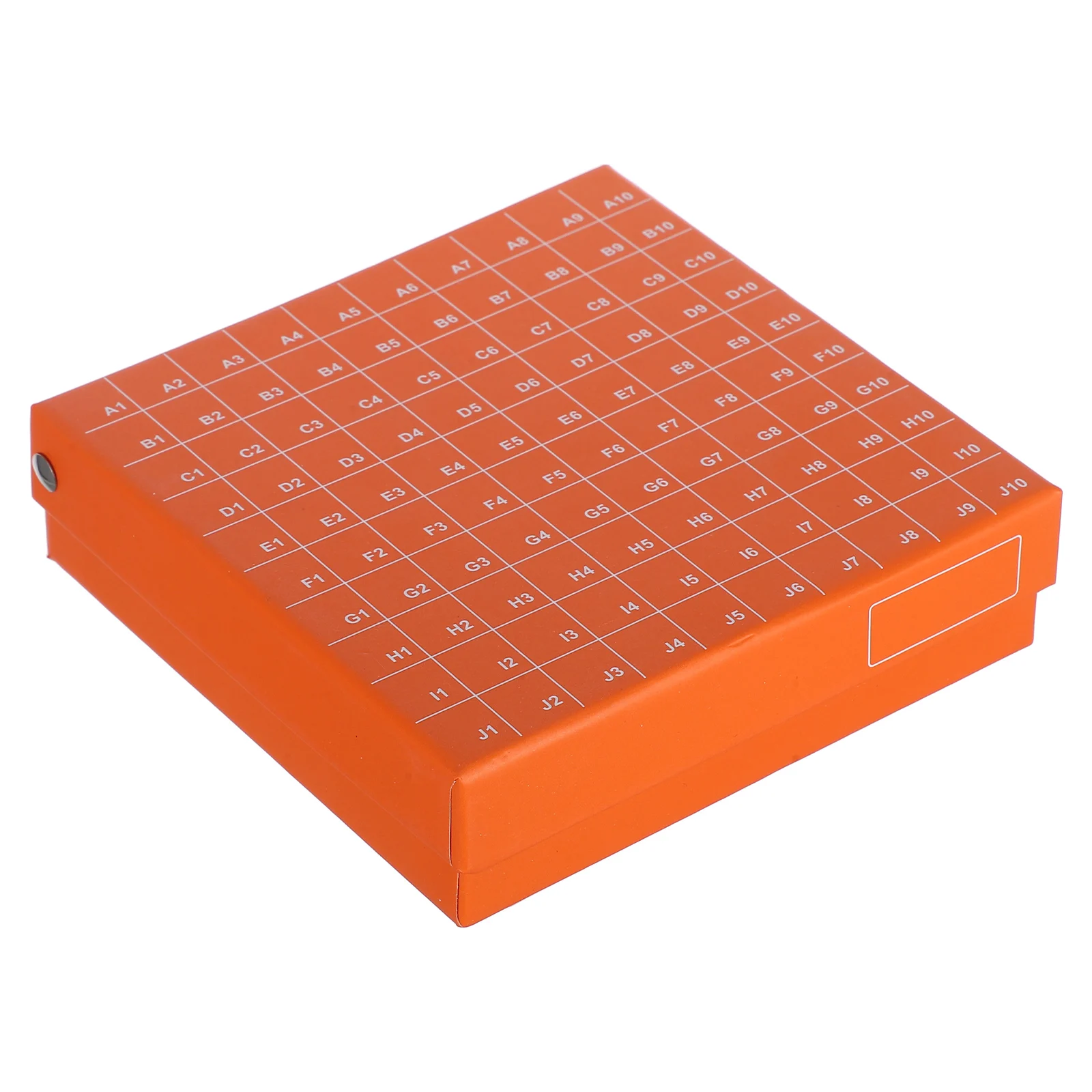 

Freezer Box Test Tube Storage Holder Lab Bin Paper Perfume Sample Organizer Case