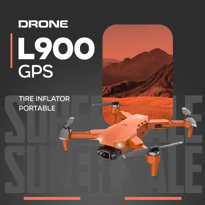 L900 GPS Drone HD Dual Camera Professional Aerial Photography Brushless Motor Optical Flow Positioning GPS Return Christmas Gift