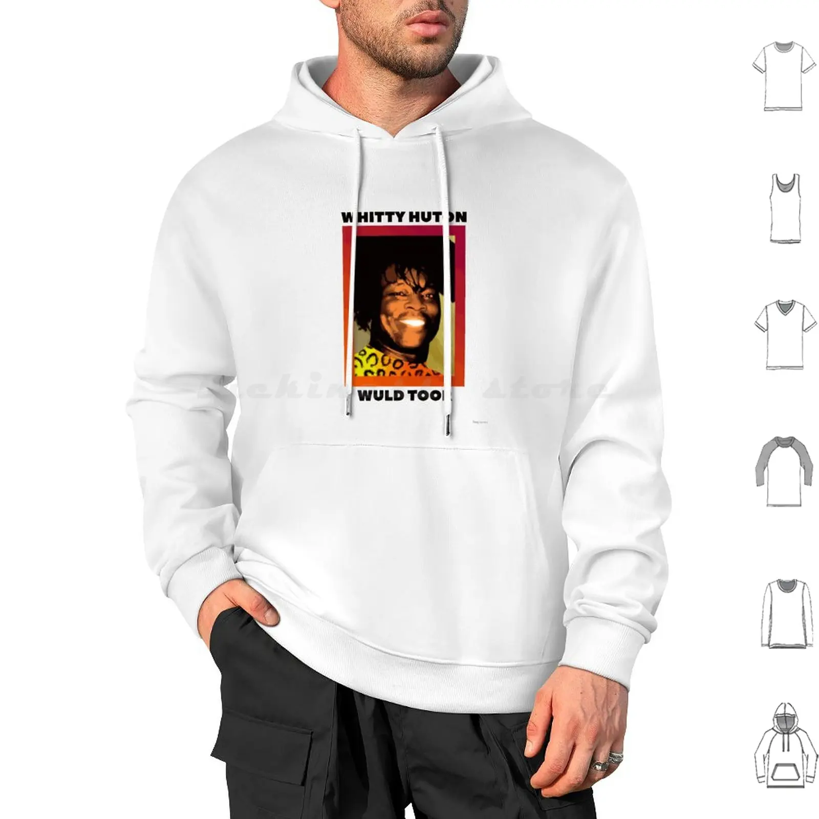 Whitty Huton-Wuld Toor | Lawrence Hoodie Cotton Long Sleeve Whitty Huton Whittyhuton Whity Hutton Lawrence Comedy