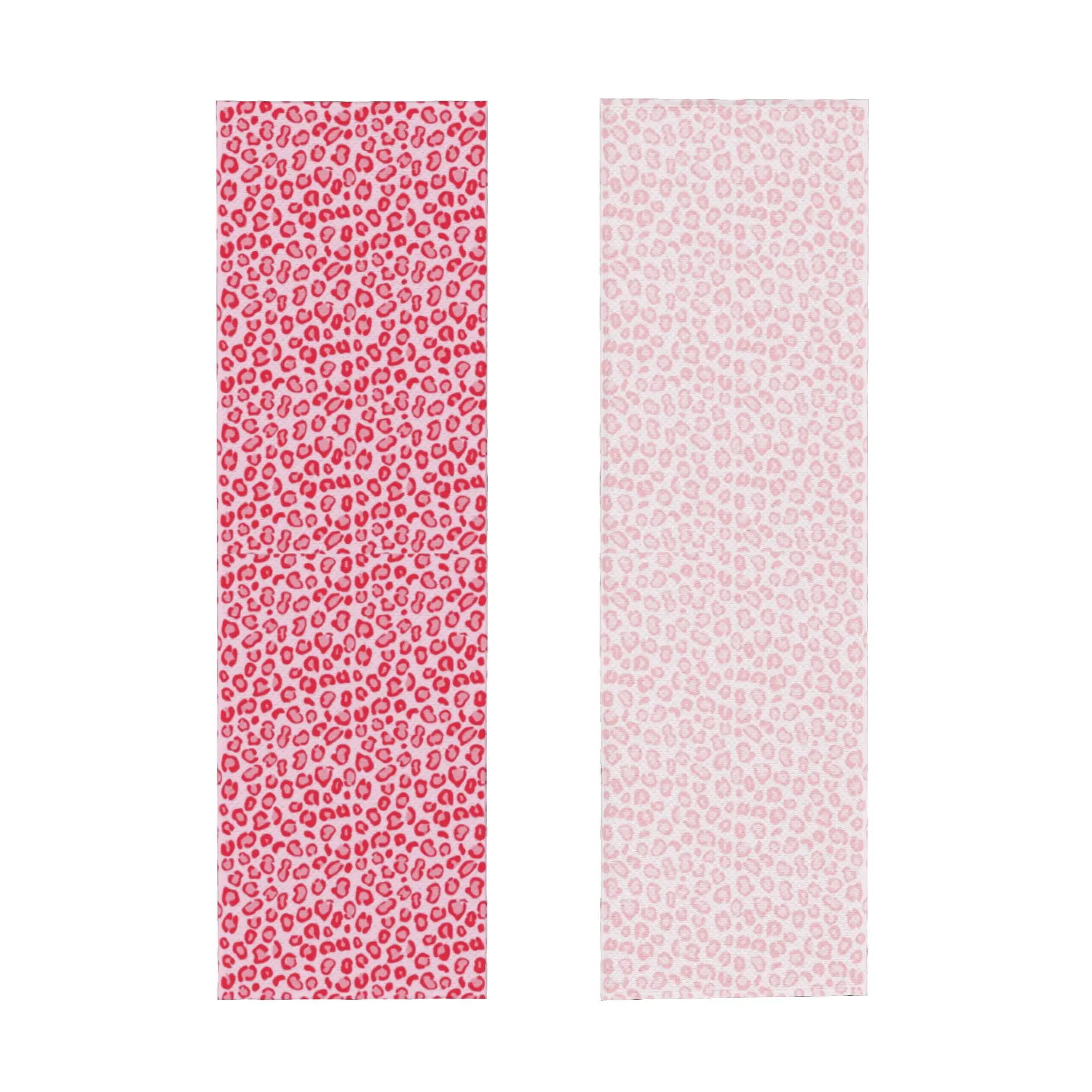 Pretty Kitty Pink Leopard Print Cold Exercise Towel Quick Dry Face Towel  Running Towels
