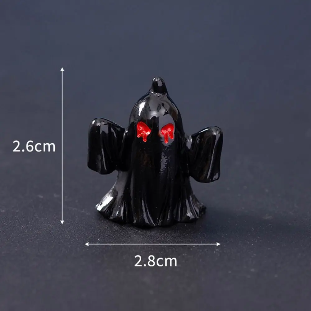 Multiple Styles Cartoon Halloween Small Ornaments Mini Resin Craft Tombston Ornaments DIY Resin Festival Ornaments Home